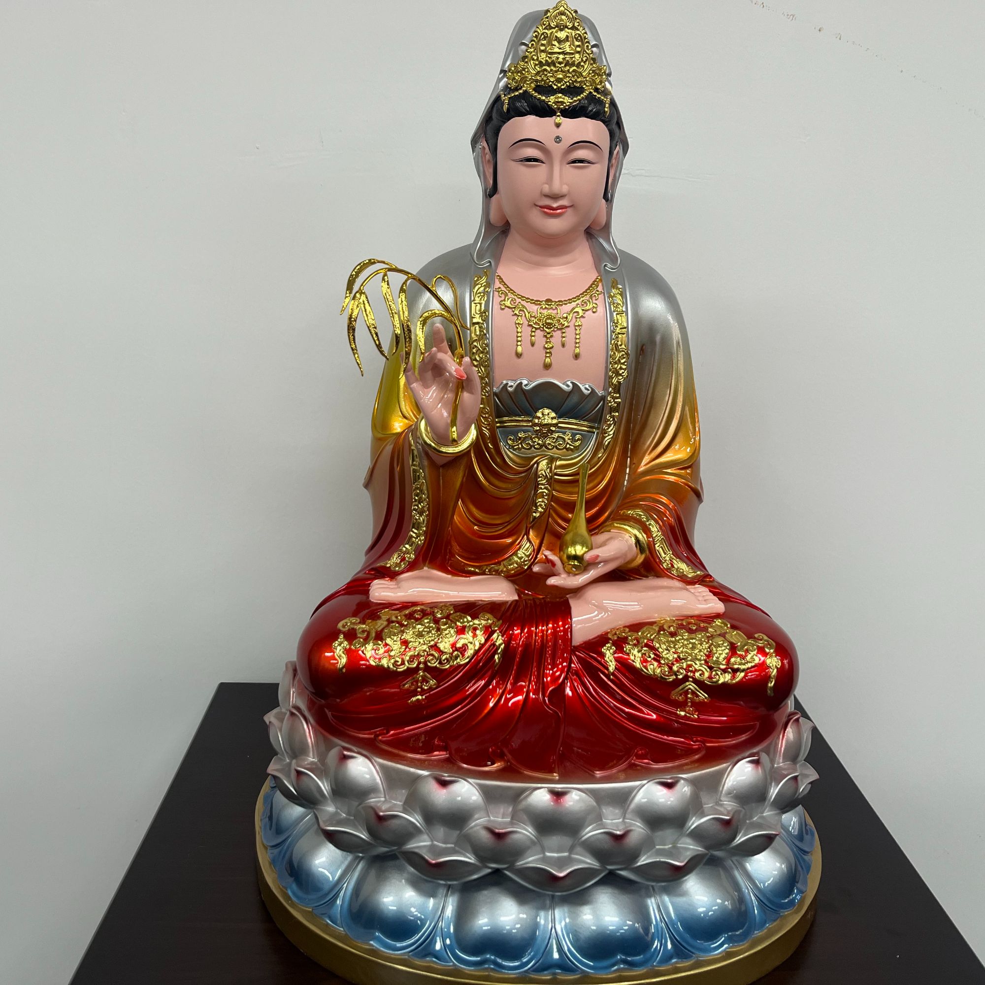 【观音菩萨】高48*长35神像落地摆件前台装饰公司开业送礼