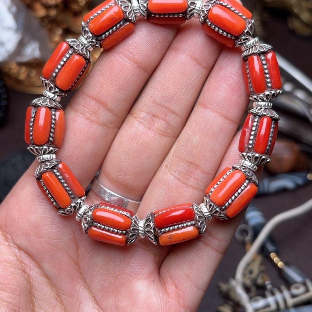 铜星月菩提吊坠项链