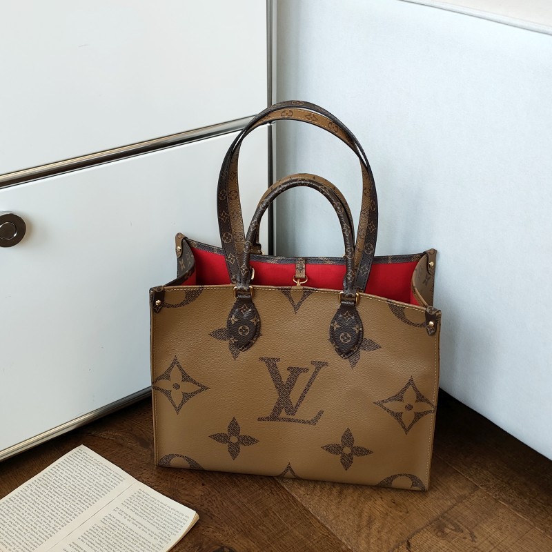 95新 LouisVuitton/路易威登 onthego中号单肩托特包 51404