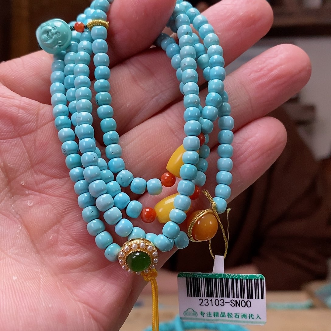 绿松石珠宝奇石未镶嵌