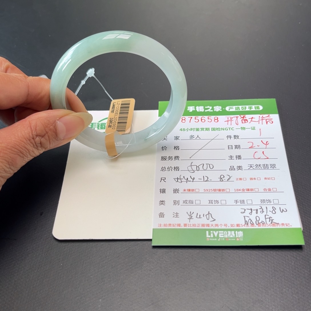 翡翠手镯未镶嵌阿****多人