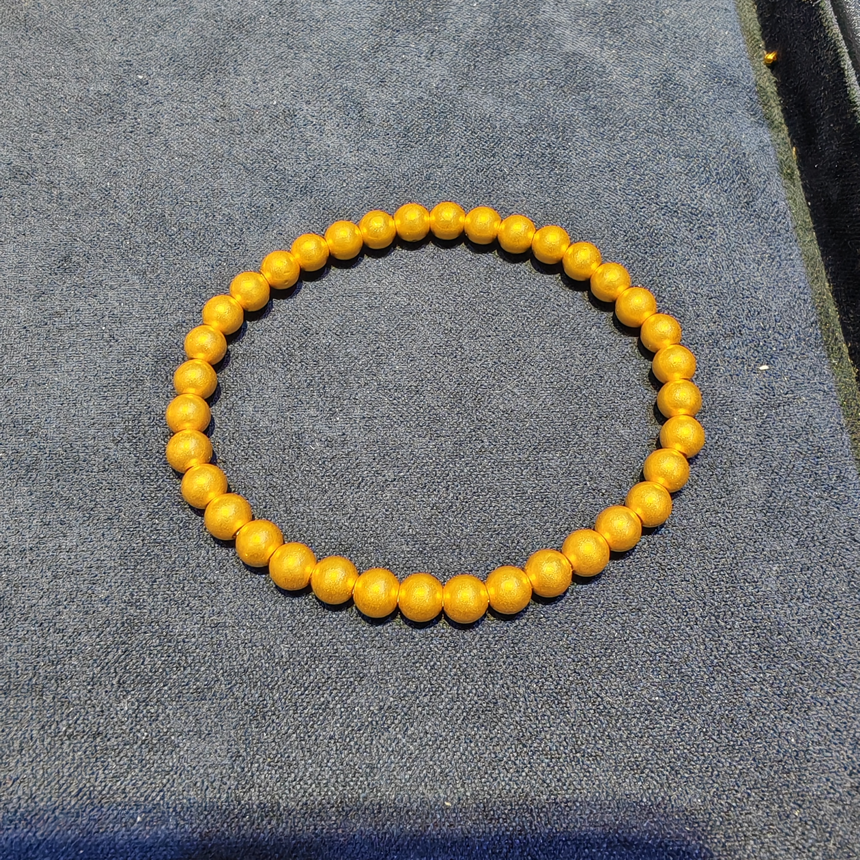 足金配件 卡5mm珠串 C0270