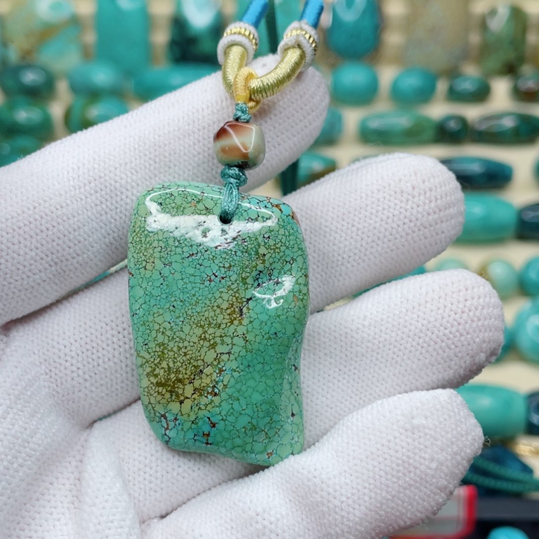 绿松石珠宝奇石未镶嵌大*哥