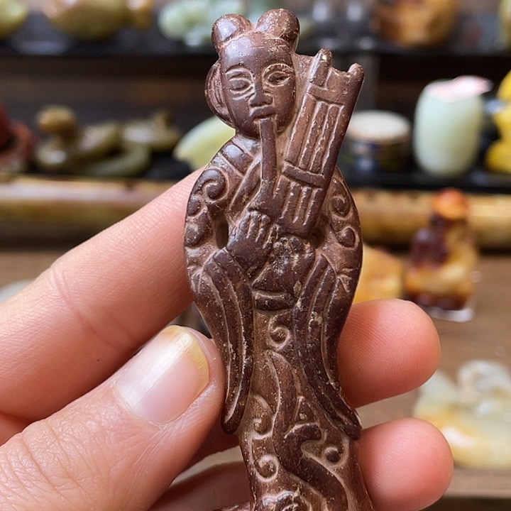 和田玉（糖玉）未镶嵌颈饰