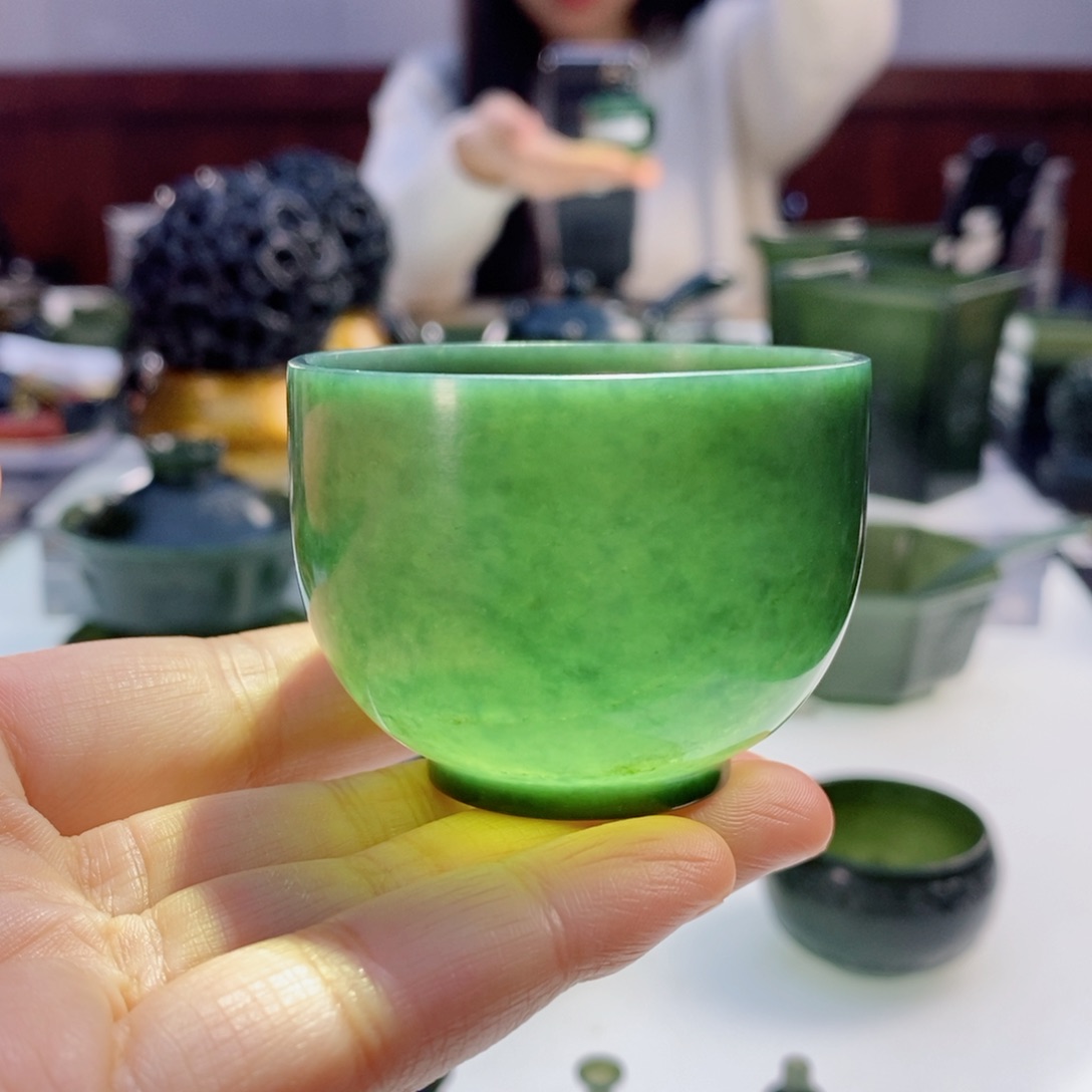 和田玉（青玉）摆件未镶嵌