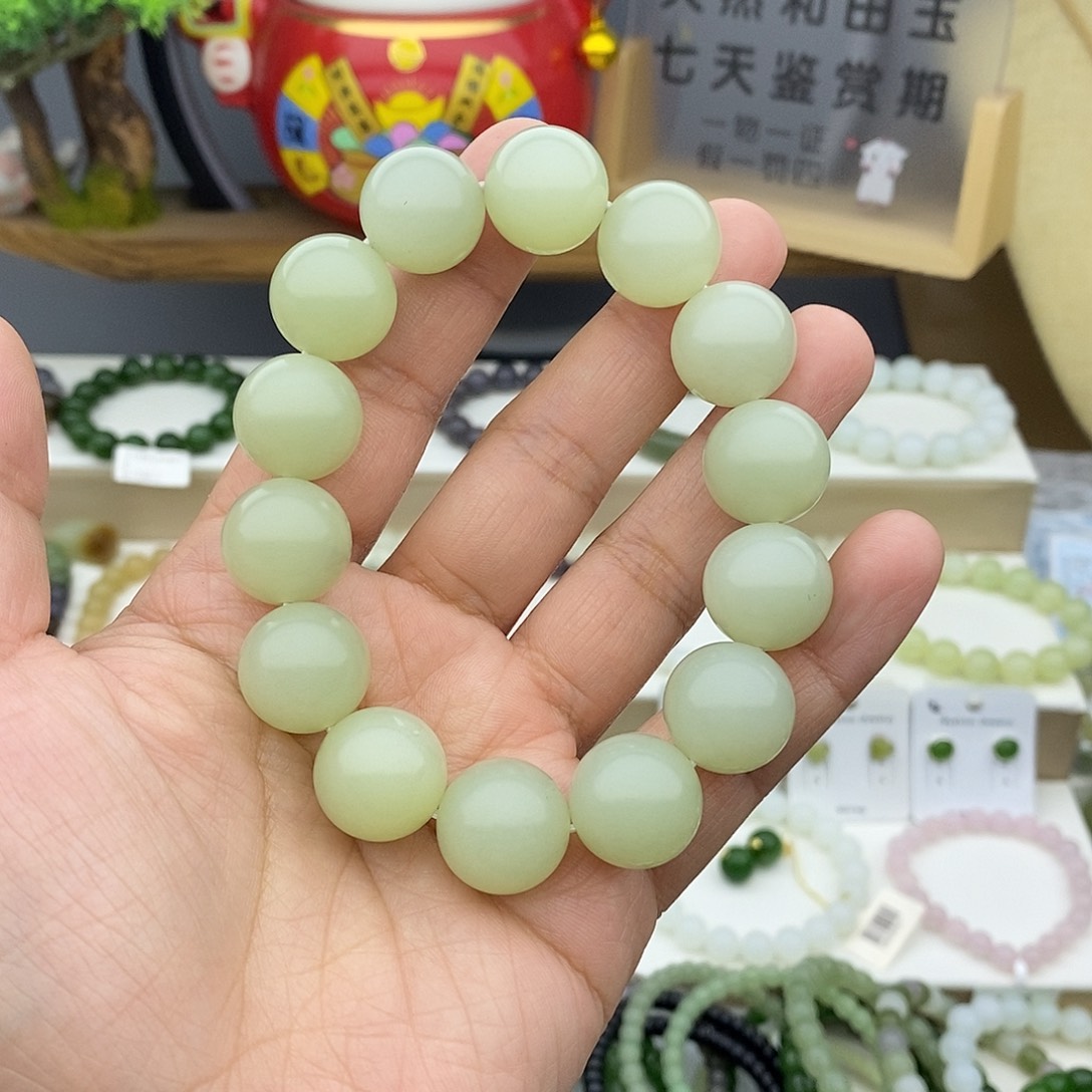 和田玉手链未镶嵌