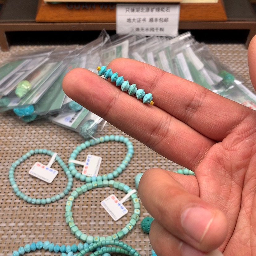 【闪购商品】未镶嵌绿松石颈饰17