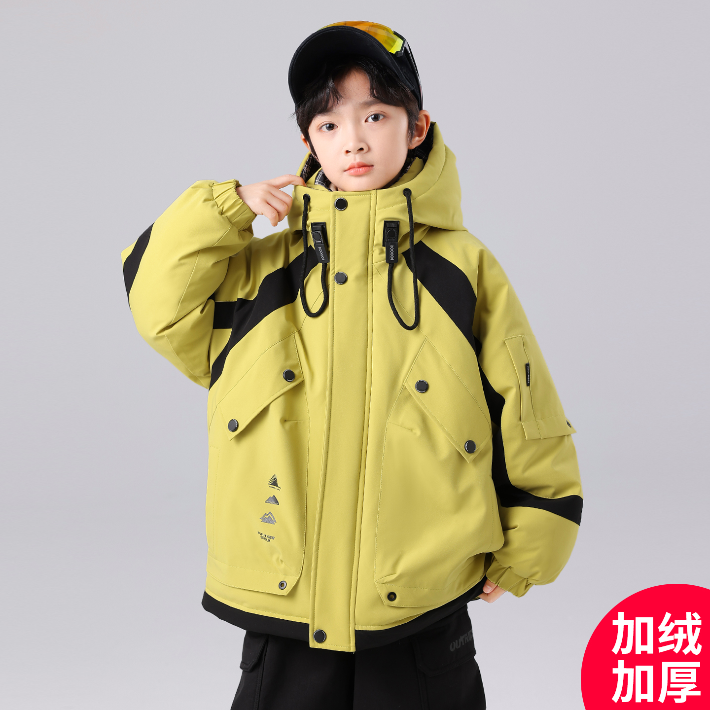 男童外套2025新款中大儿童时髦外套潮C5182