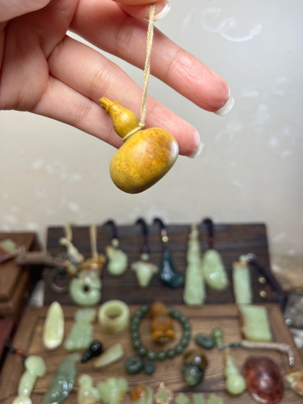 河磨玉精品细皮葫芦