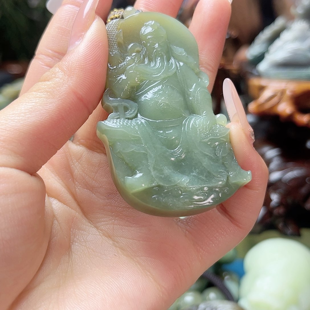 和田玉挂件未镶嵌