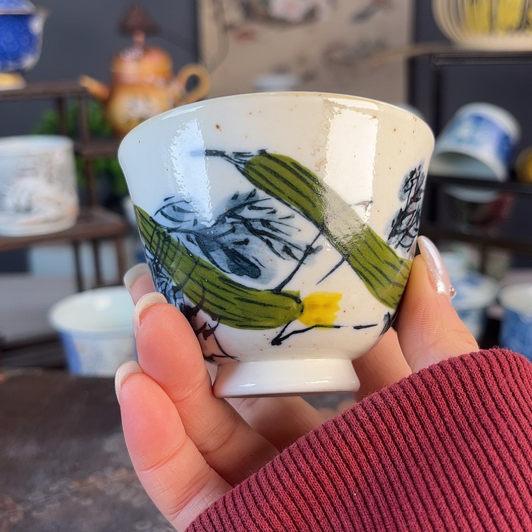 杯景德镇陶瓷茶杯多人