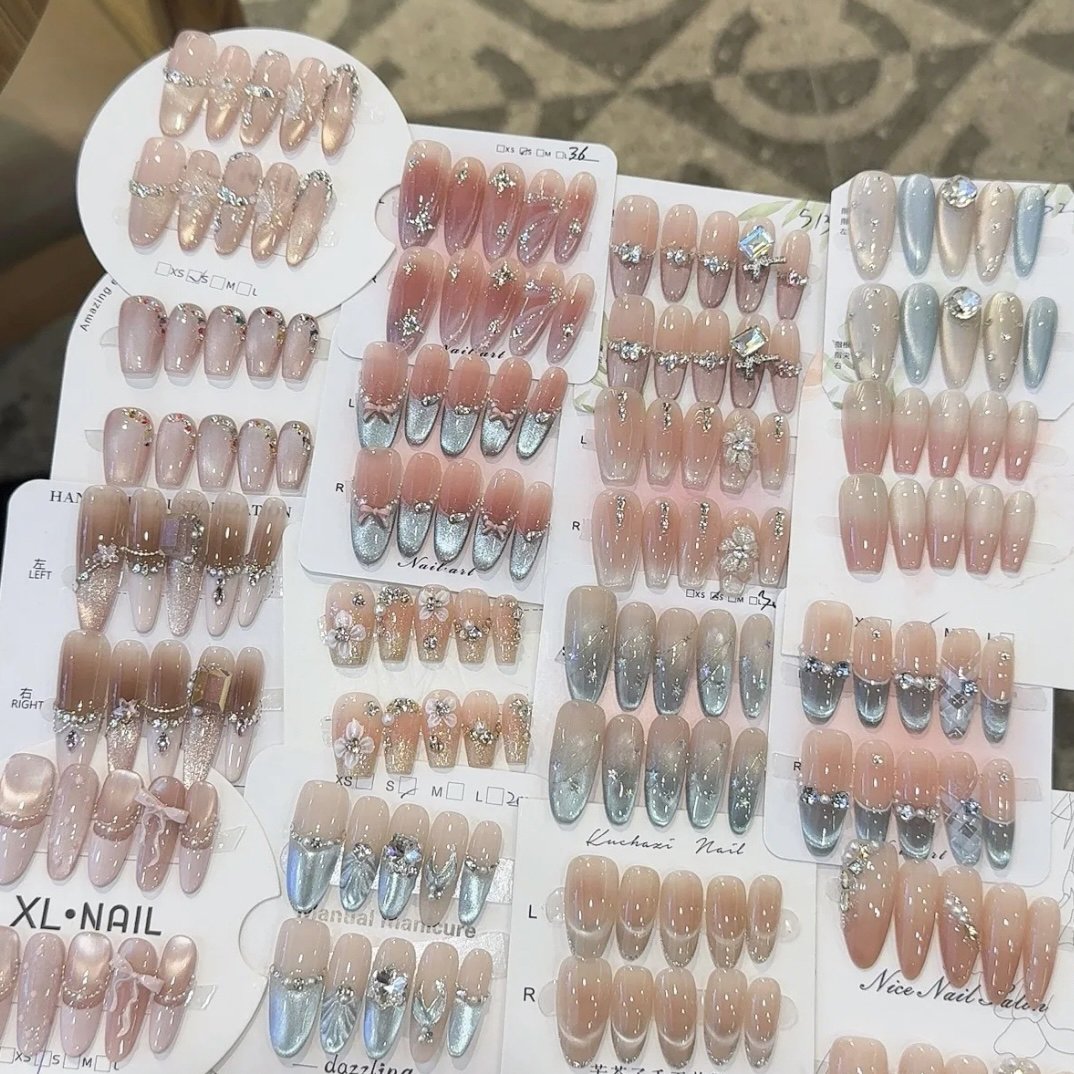 纯手工穿戴甲拍这里