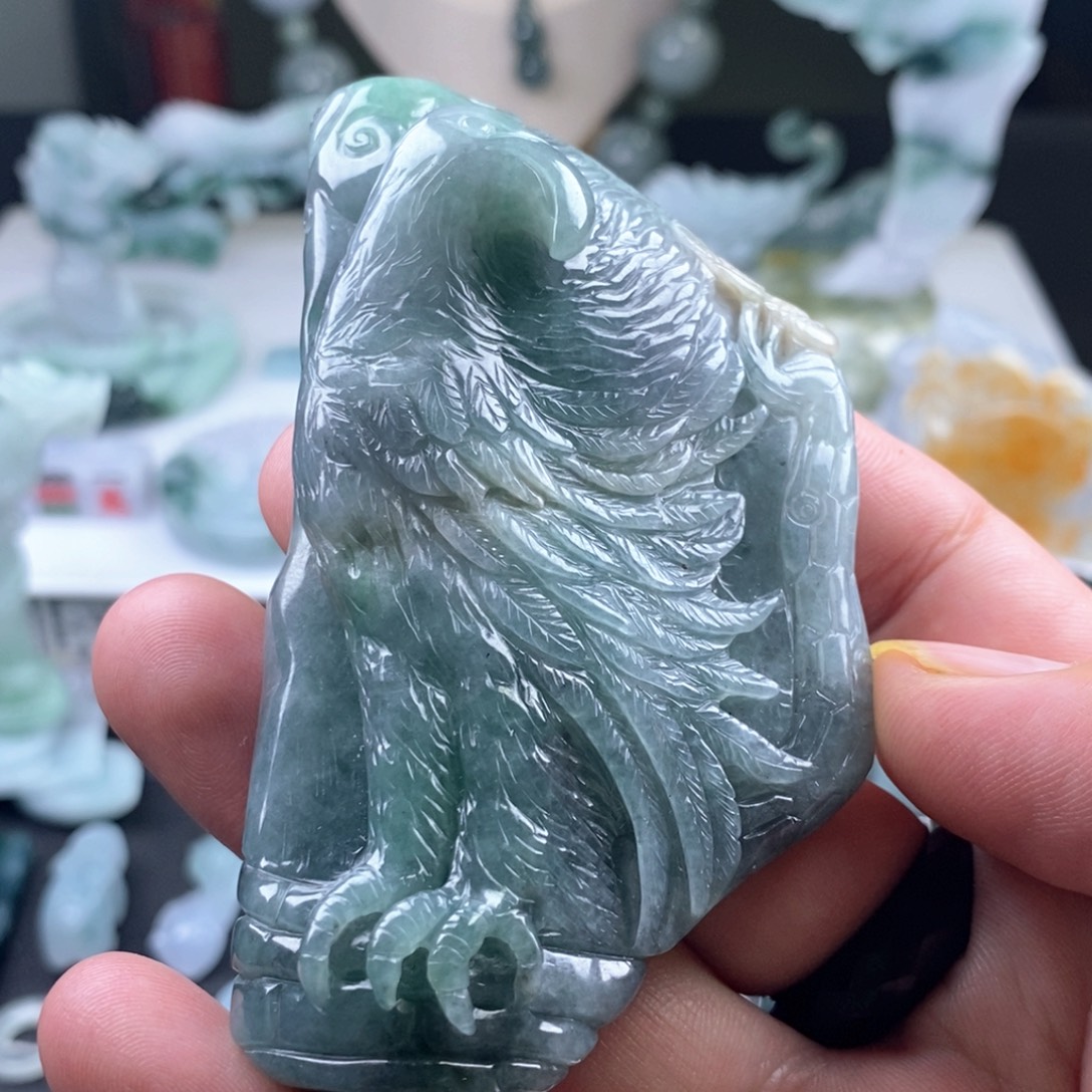 翡翠未镶嵌颈饰天然翡翠