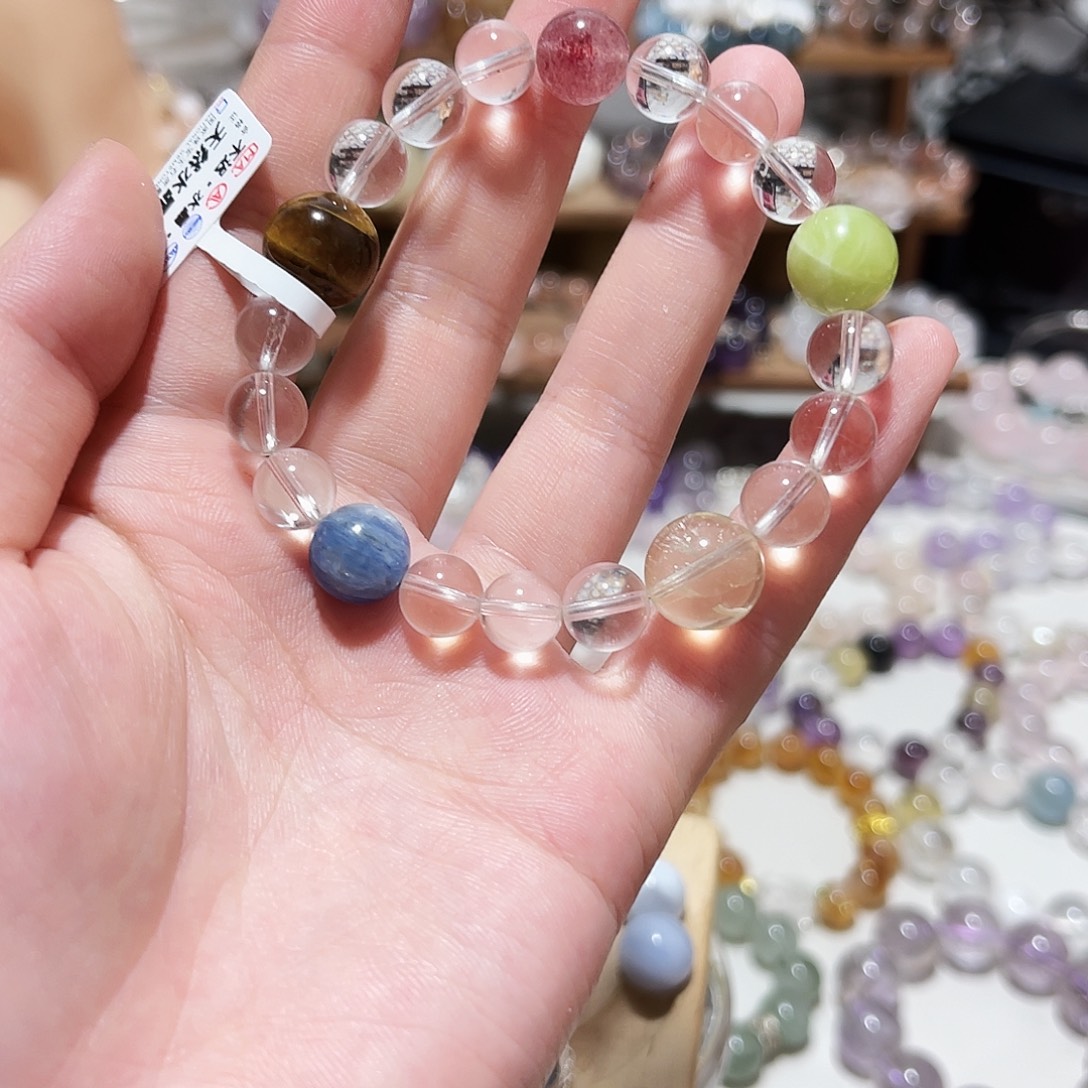 未镶嵌手链水晶多宝