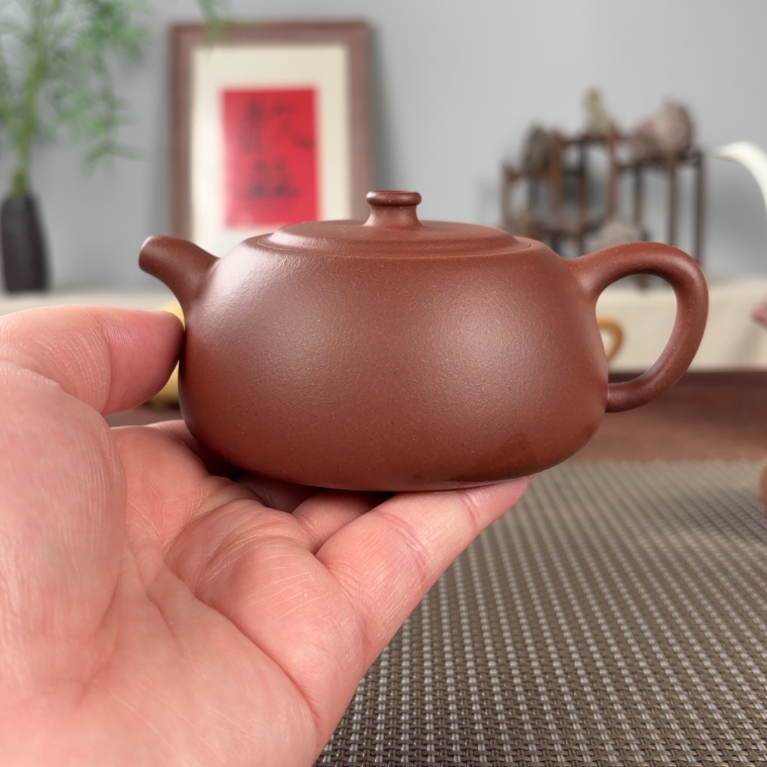 紫砂茶壶黄龙山原矿紫砂壶