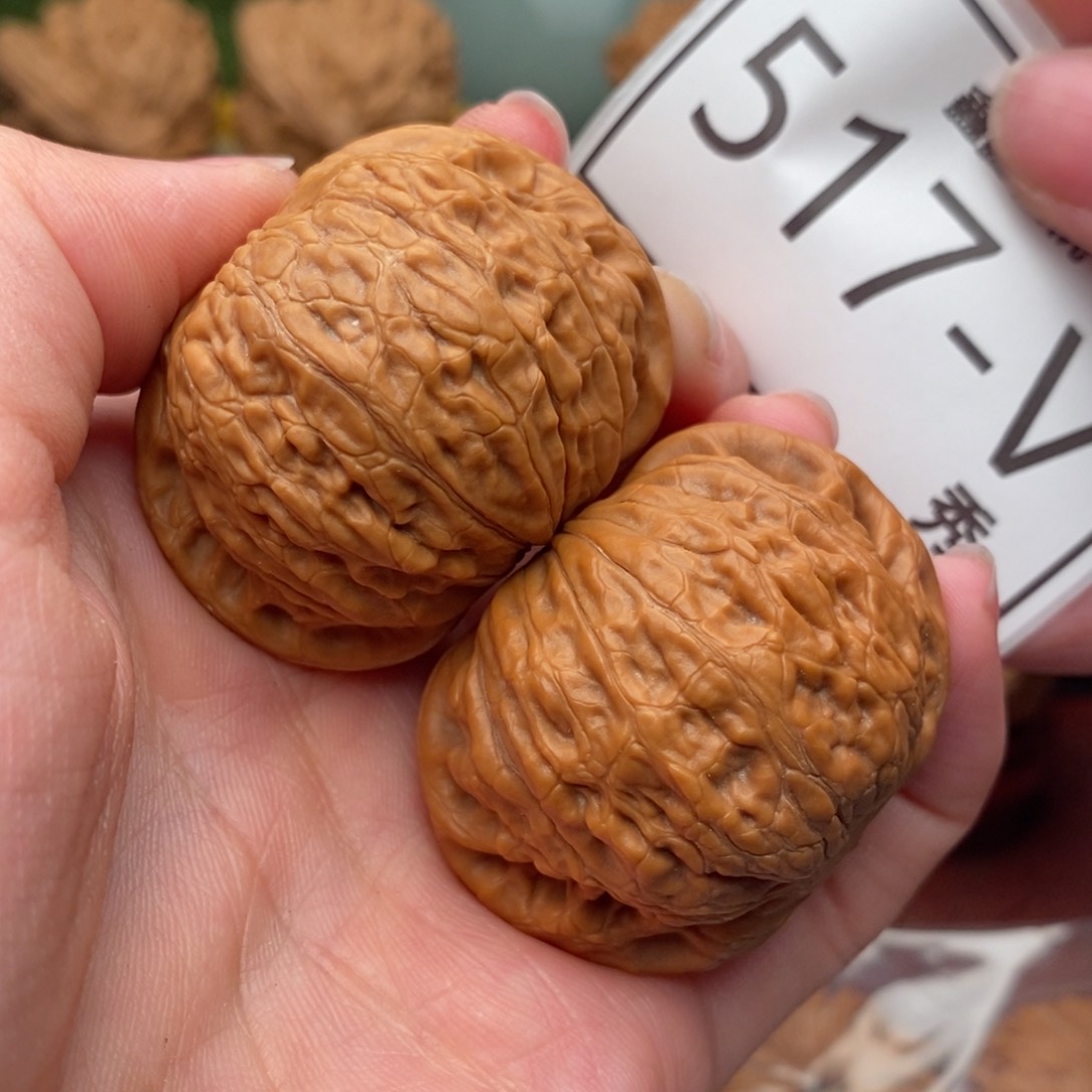 文玩核桃把件铁锤43