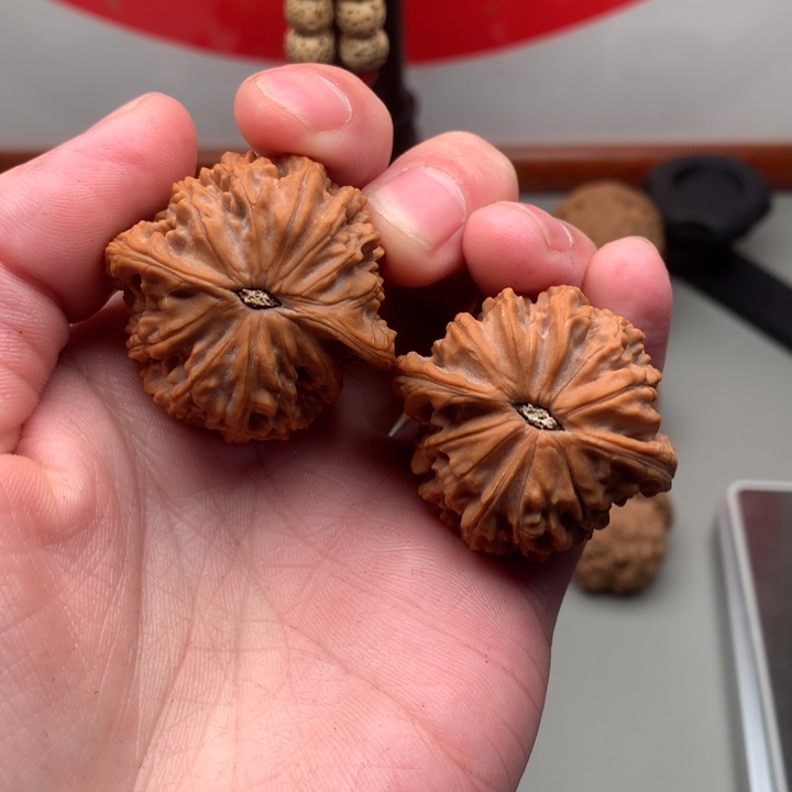 桃核吊坠B**L37精品磨盘