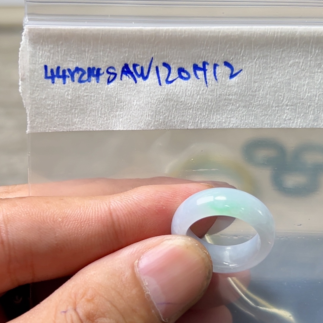 定制翡翠未镶嵌圈口12