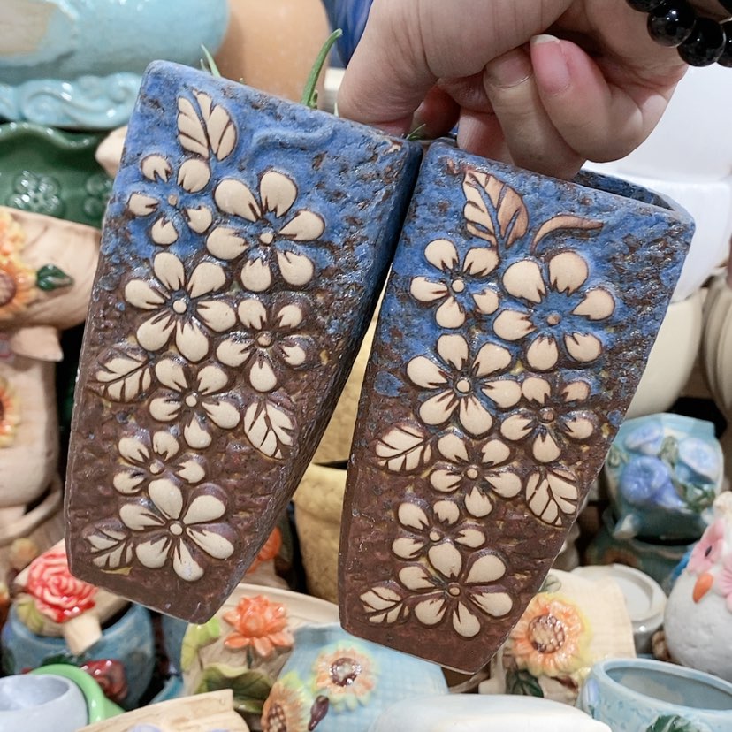 【闪购商品】红陶陶瓷花盆，多肉花盆