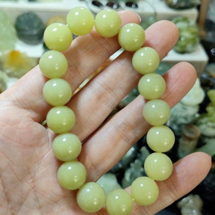 岫玉手串款式未镶嵌