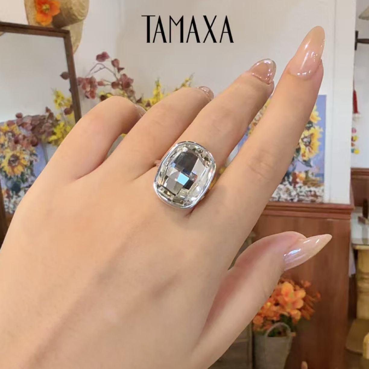 足银戒指 Tamaxa纯银戒指