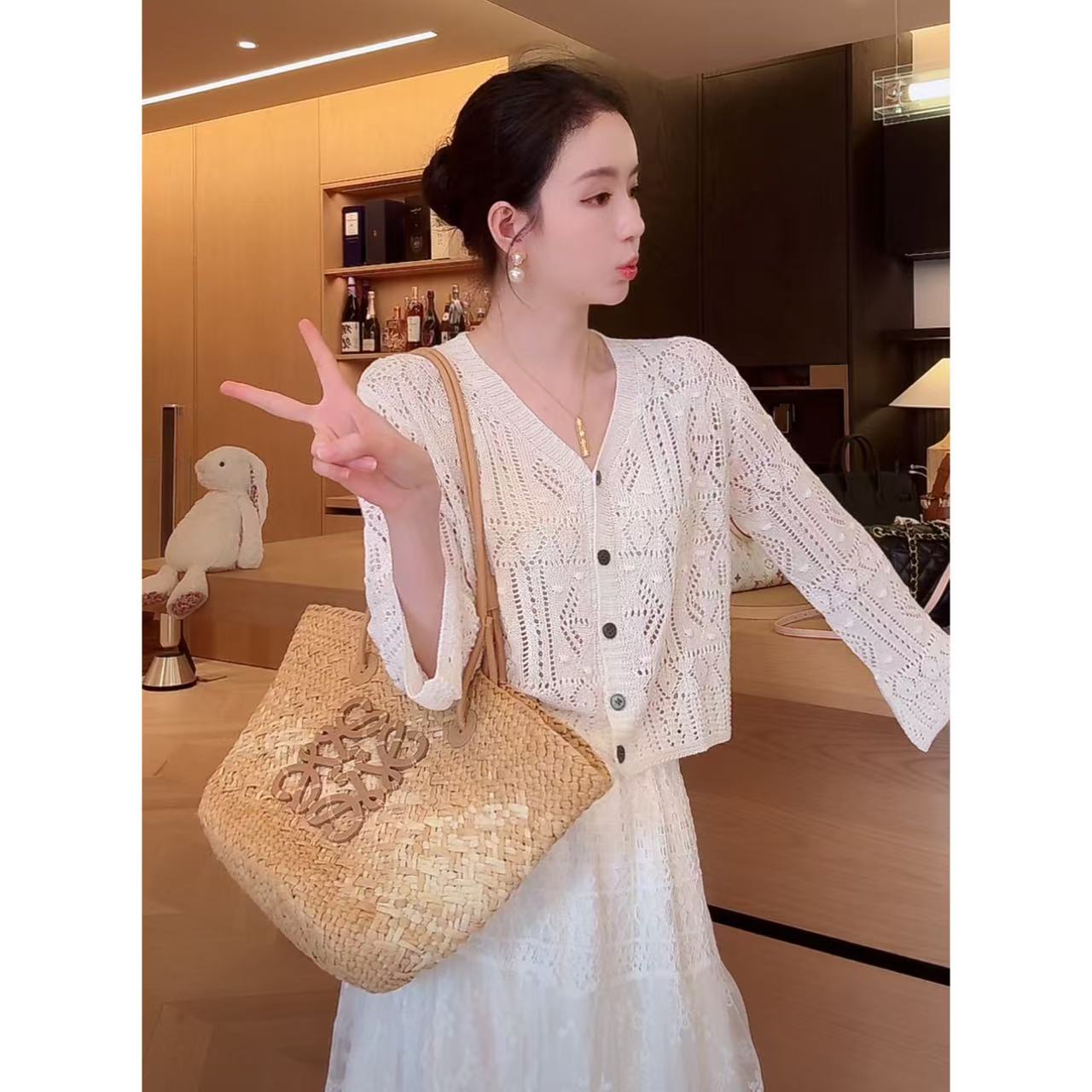 Zwinnie/詹维尼【开衫】气质百搭长袖针织开衫 WSH202501