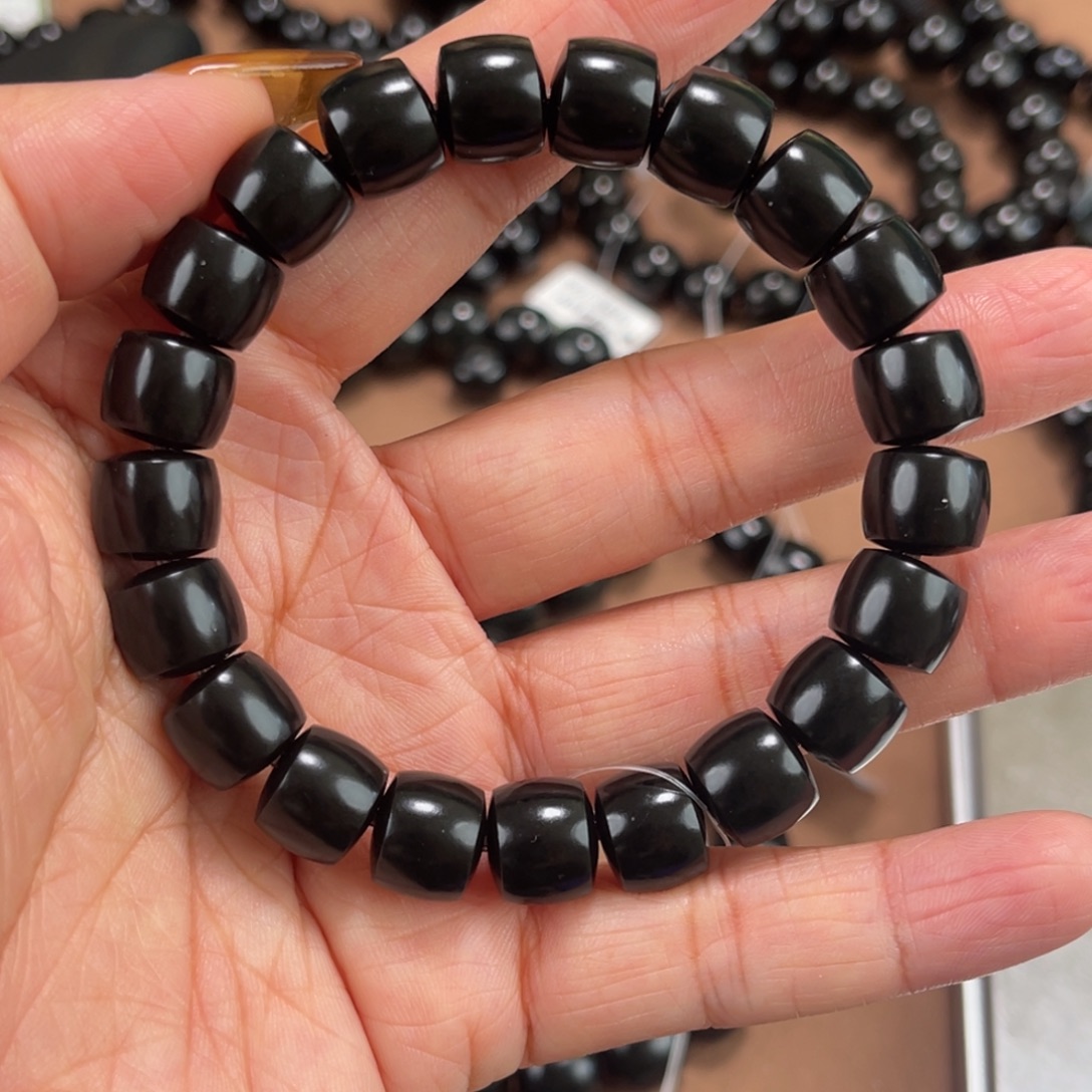 和田玉未镶嵌手串11