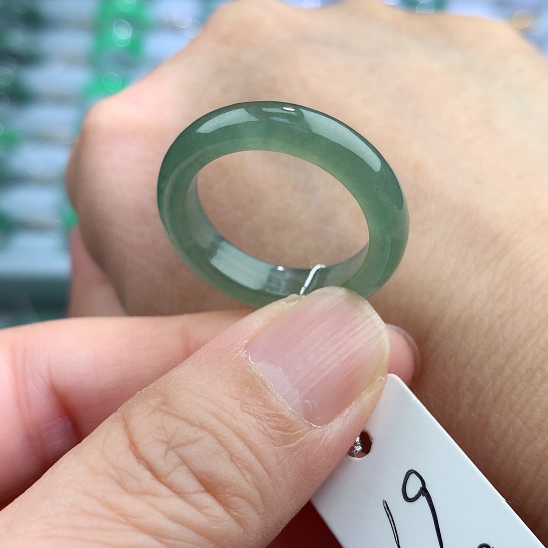 未镶嵌戒指翡翠19号