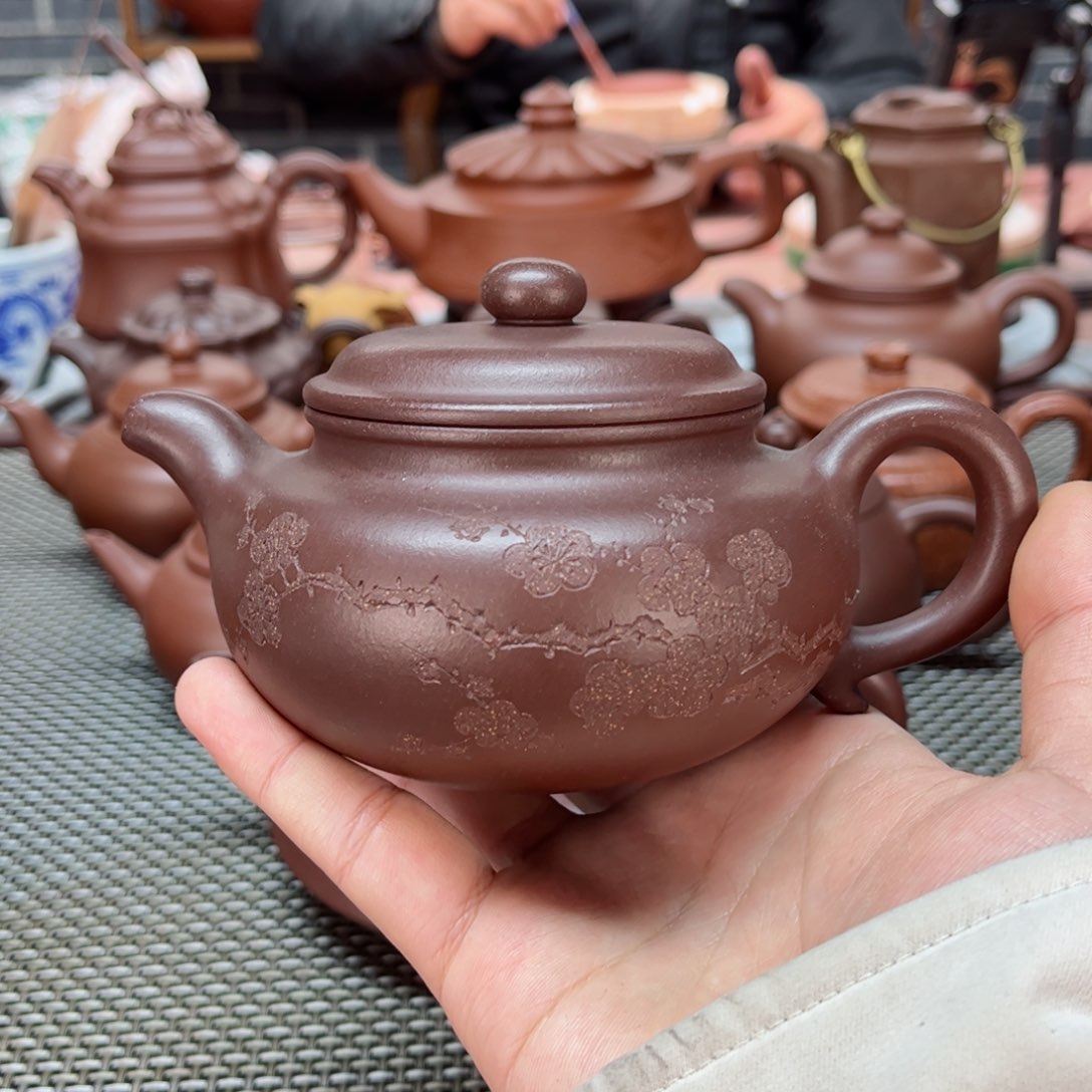 紫砂茶壶海***运紫砂艺术紫砂壶