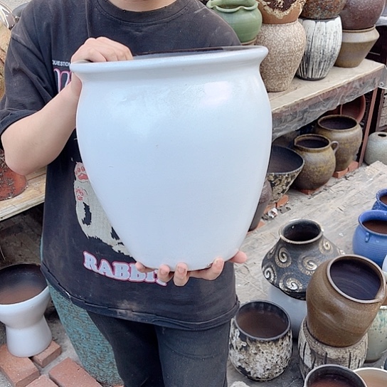 紫砂花盆高度30口径27