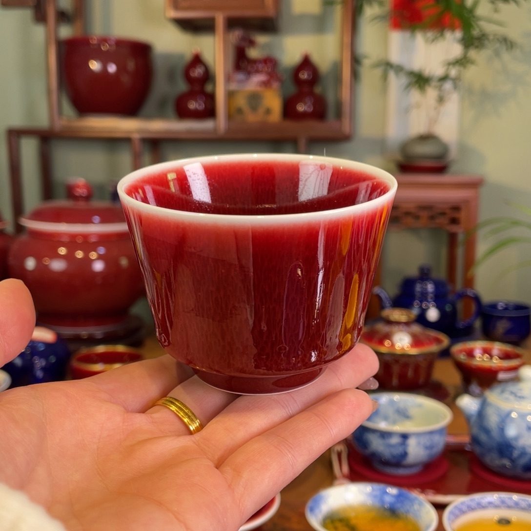 天***计清欢雅玩原矿郎红福利直升杯