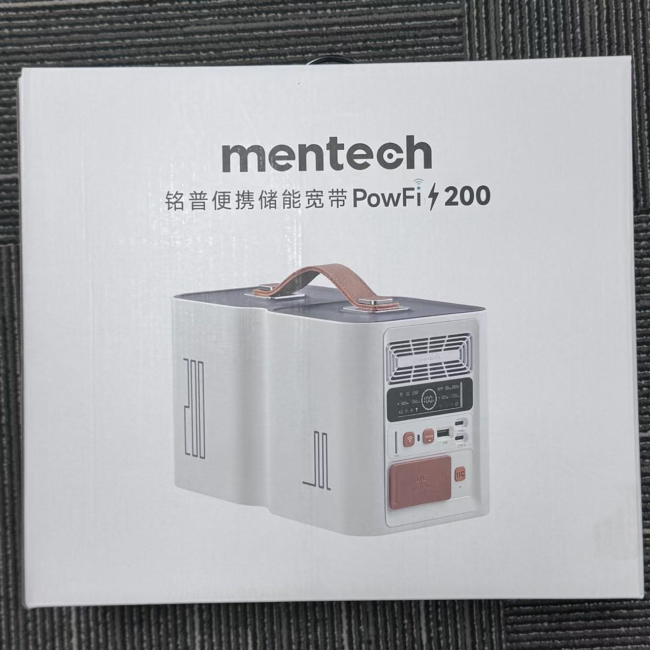 99新  【按照主播讲解拍】PowFi200  应急电源300W户外电源