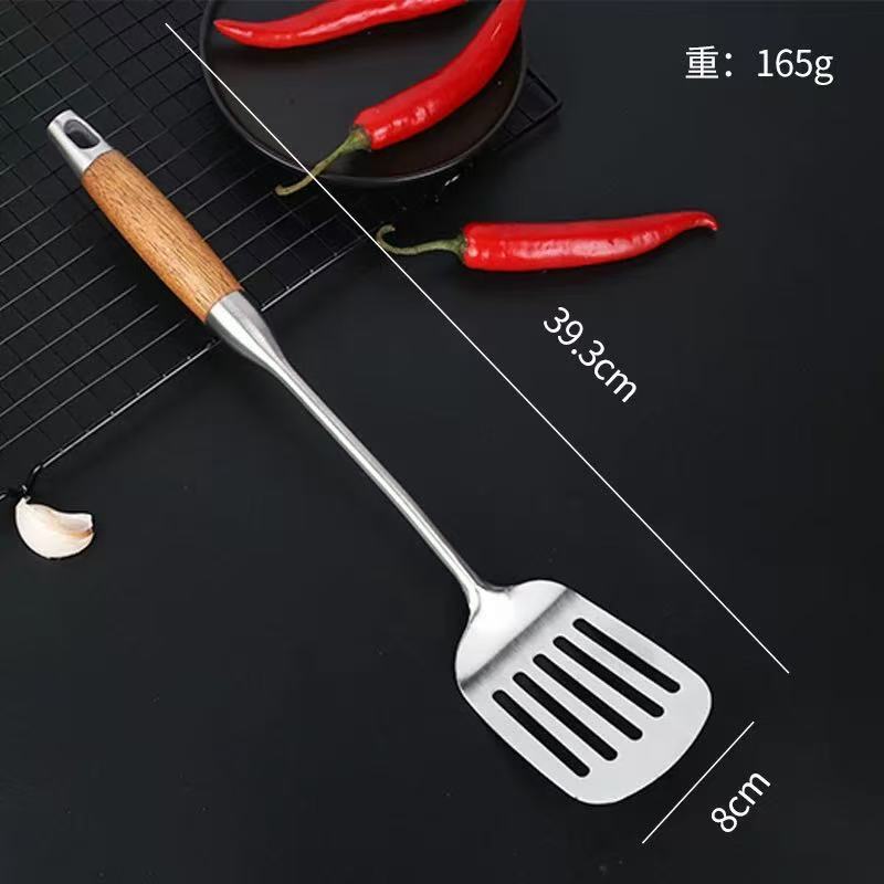 钛 木把 多功能煎铲