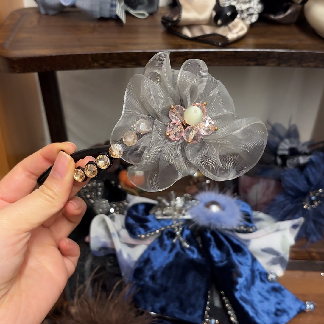 皮质铁合金扭扭夹