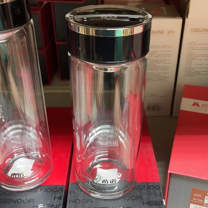 茶隔款玻璃希诺1002款双层340毫升