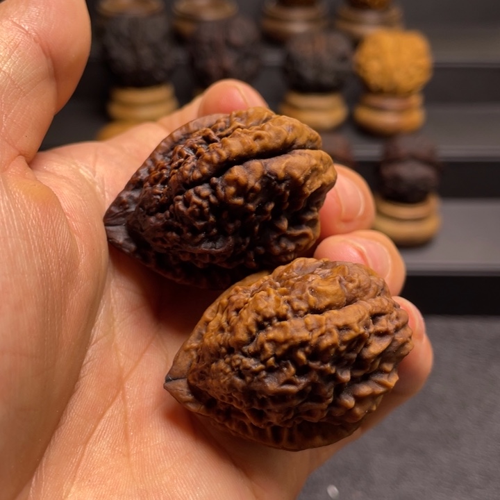 吊坠文玩核桃F鳄鱼头39