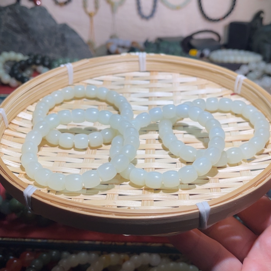 手链未镶嵌和田玉拍一发一多样性