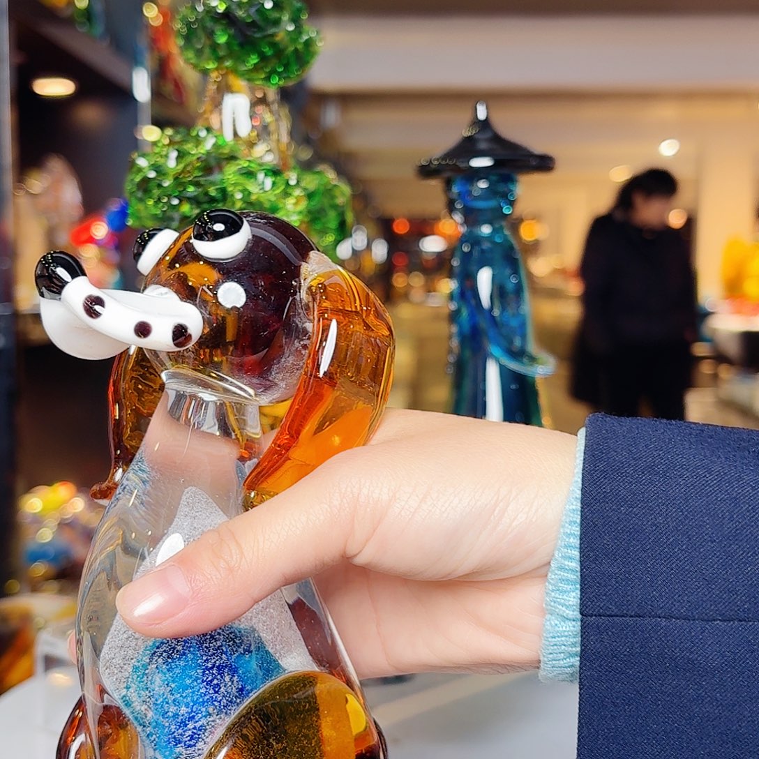 摆件琉璃岛上有个叫小