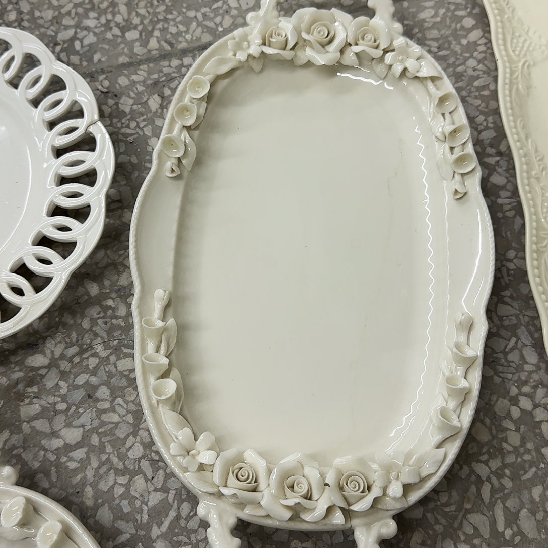 梦***1福利玫瑰花双耳长盘