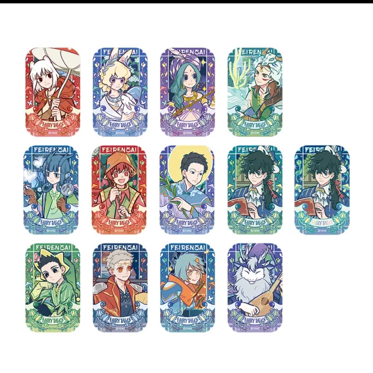 非人哉静谧童话系列马口铁徽章吧唧官谷