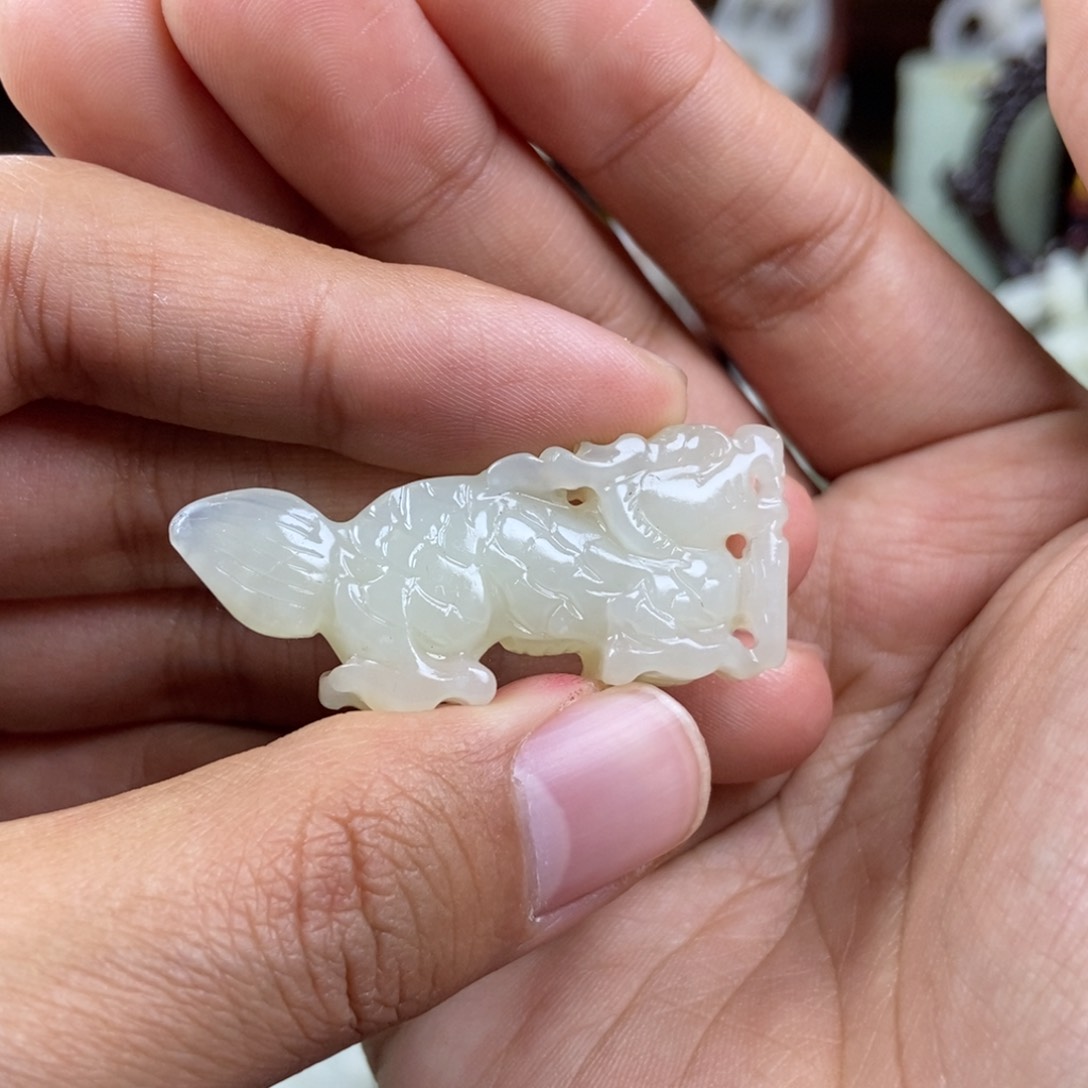 和田玉挂件未镶嵌用****0