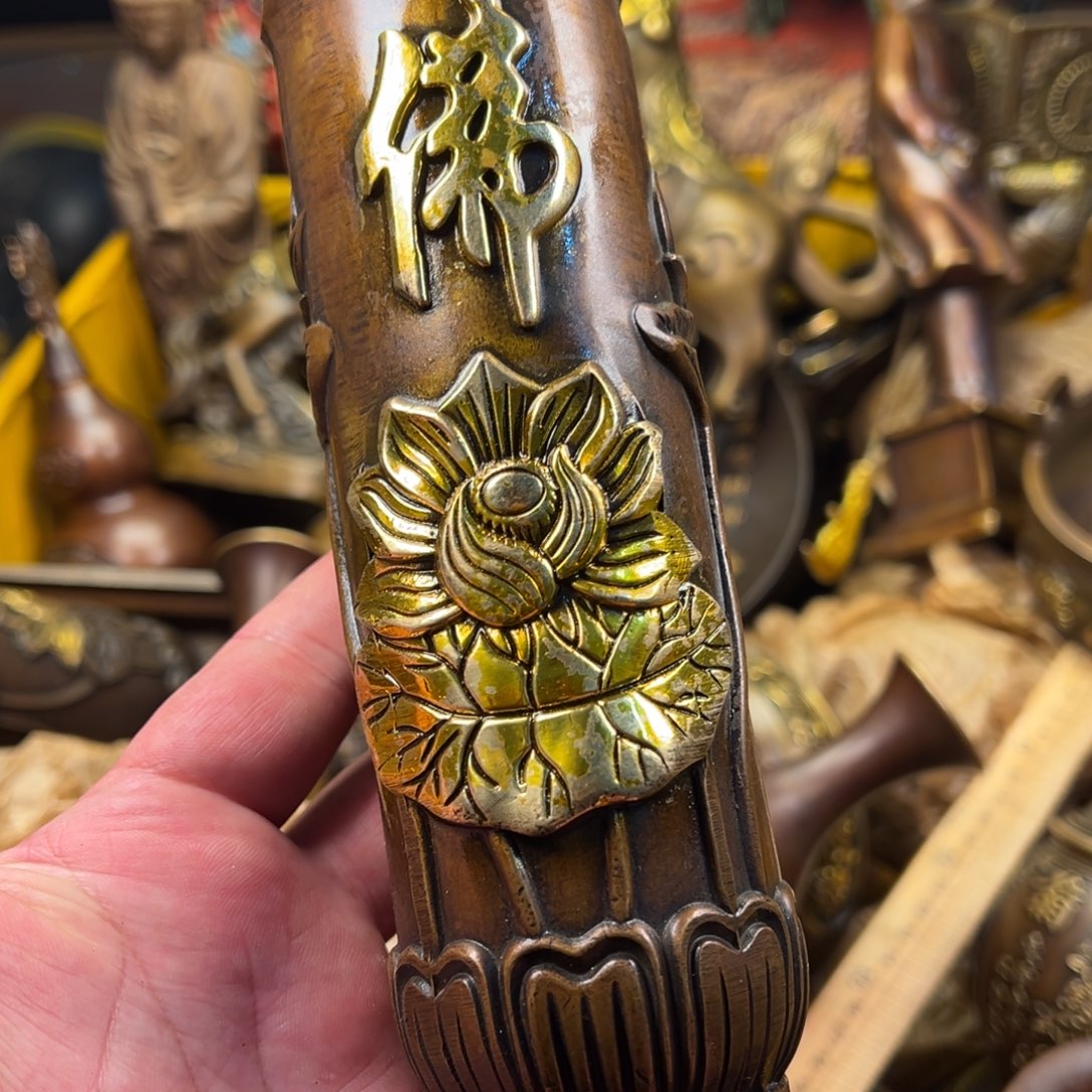 茶壶香炉铜器摆件