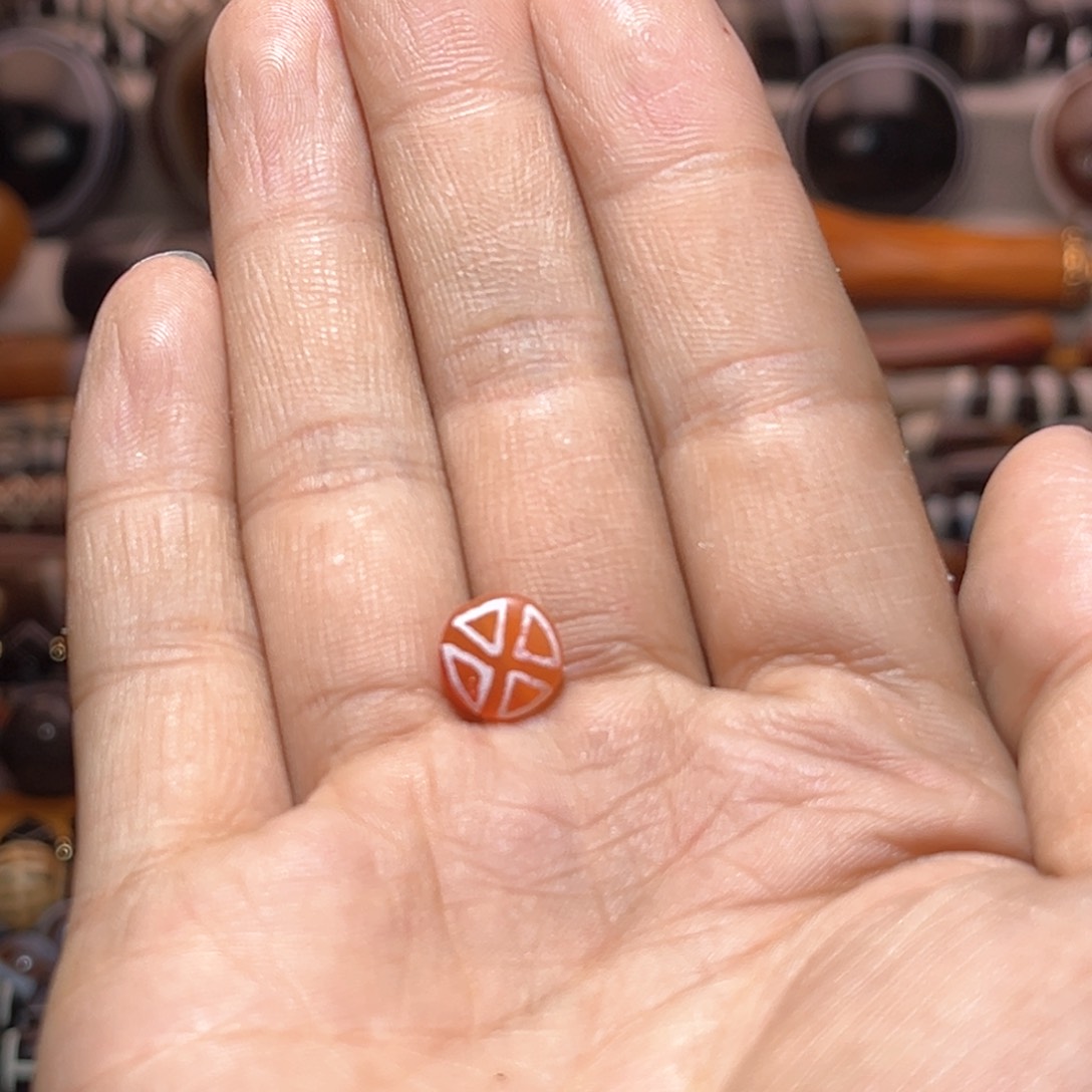 玛瑙/玉髓单珠未镶嵌