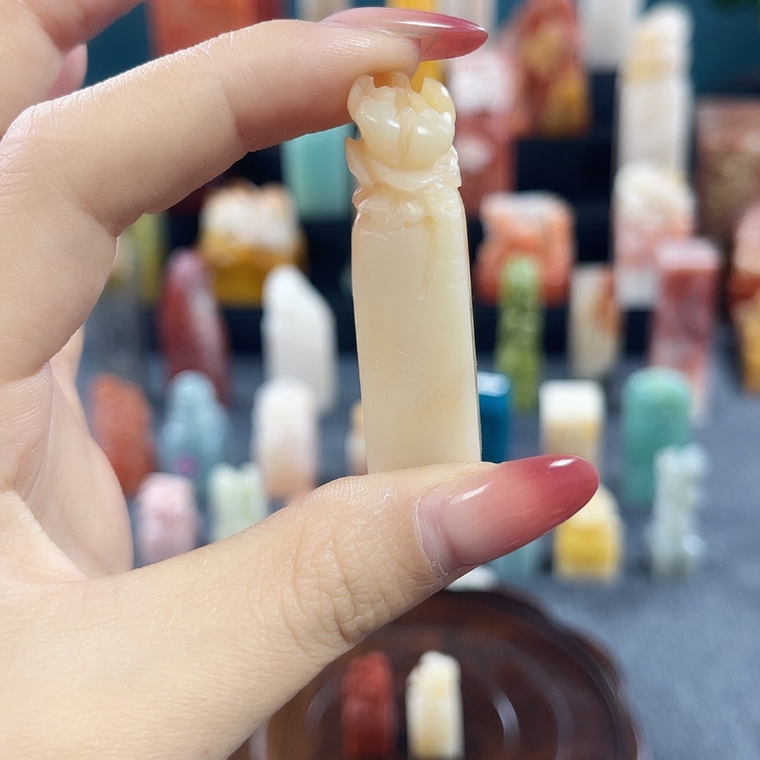 印石昌化石7713包邮包刻