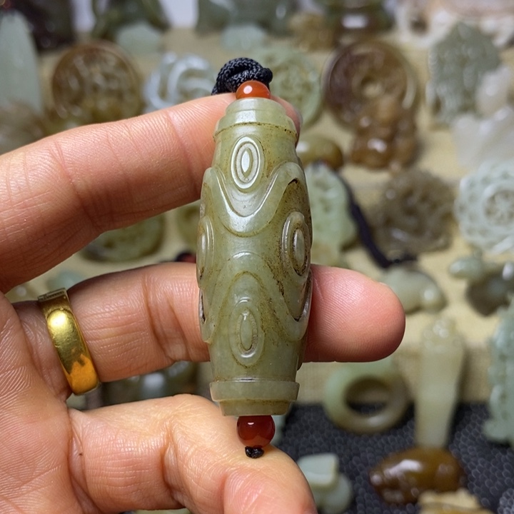 和田玉挂件未镶嵌