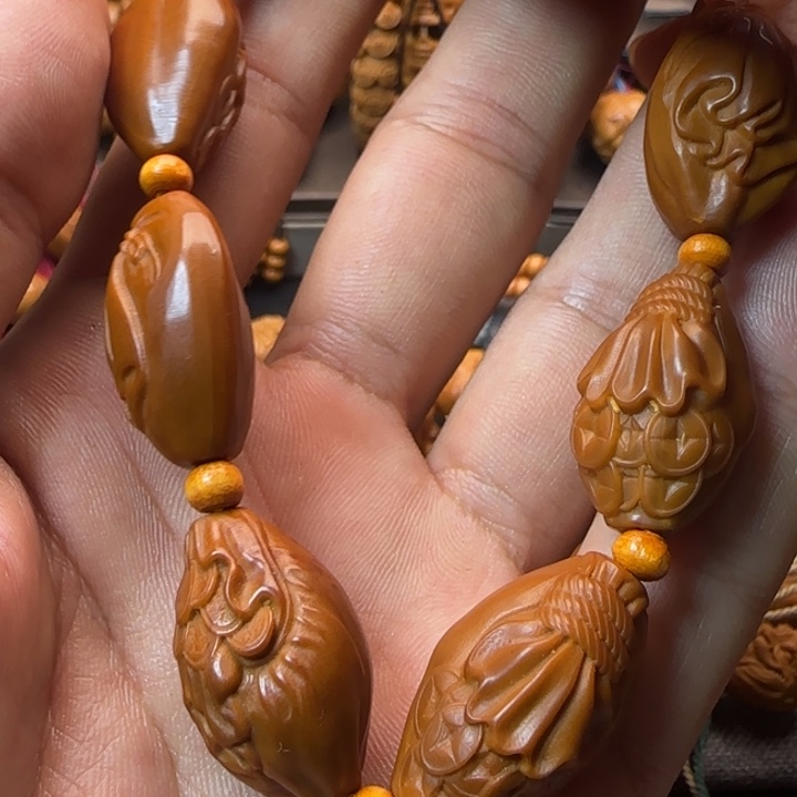 橄榄核手串/手链你好