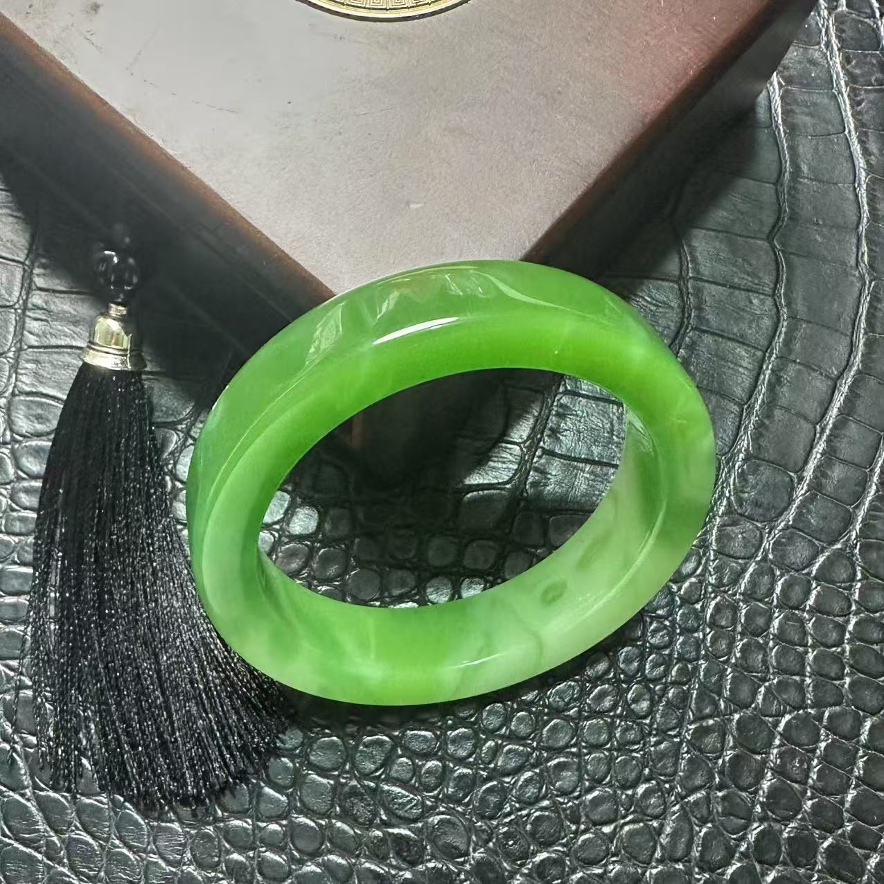 【百世璀璨 尽耀光芒】绿灵珠手镯CH002