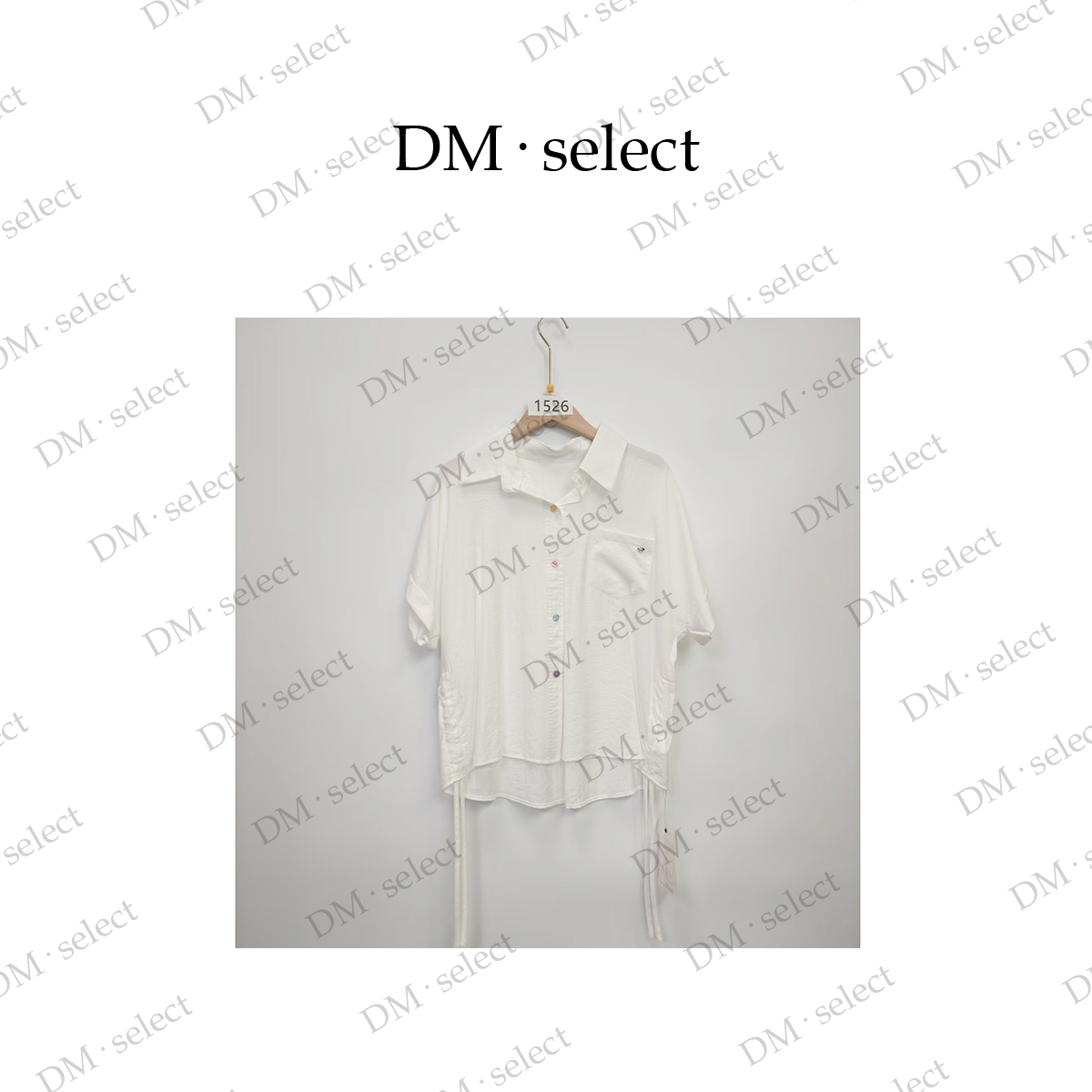 【1526】大漫甄夏季清凉时尚糖果扣小衫YYJ008652