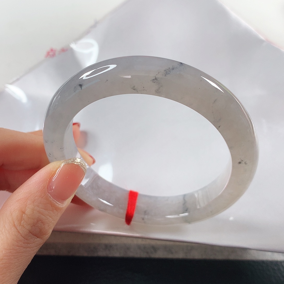 翡翠手镯未镶嵌 正圈①④⑥