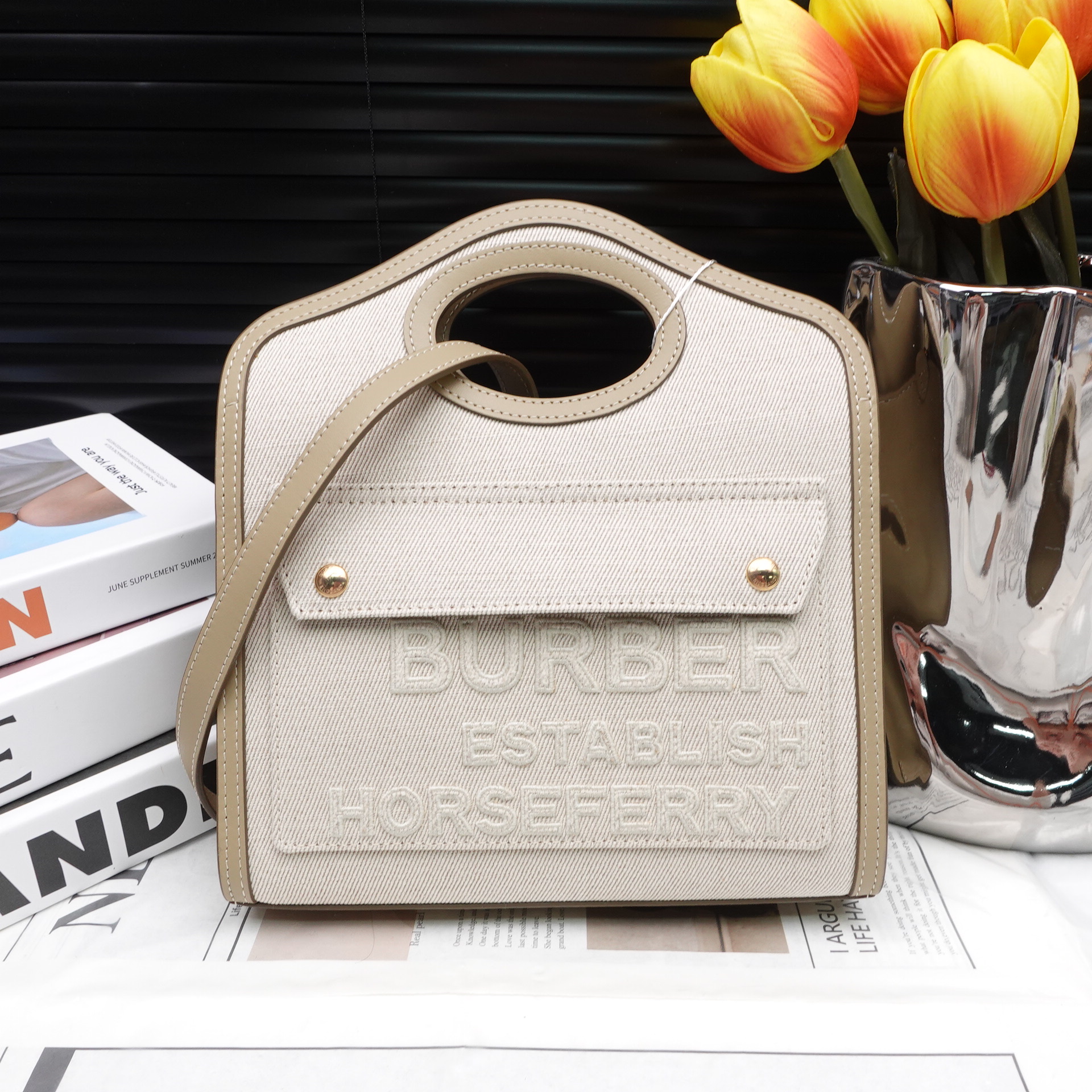 95新 BURBERRY/博柏利 单肩包/T10167413